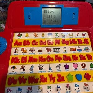 VTech Little Smart Alphabet Picture Desk. Vintage electronic